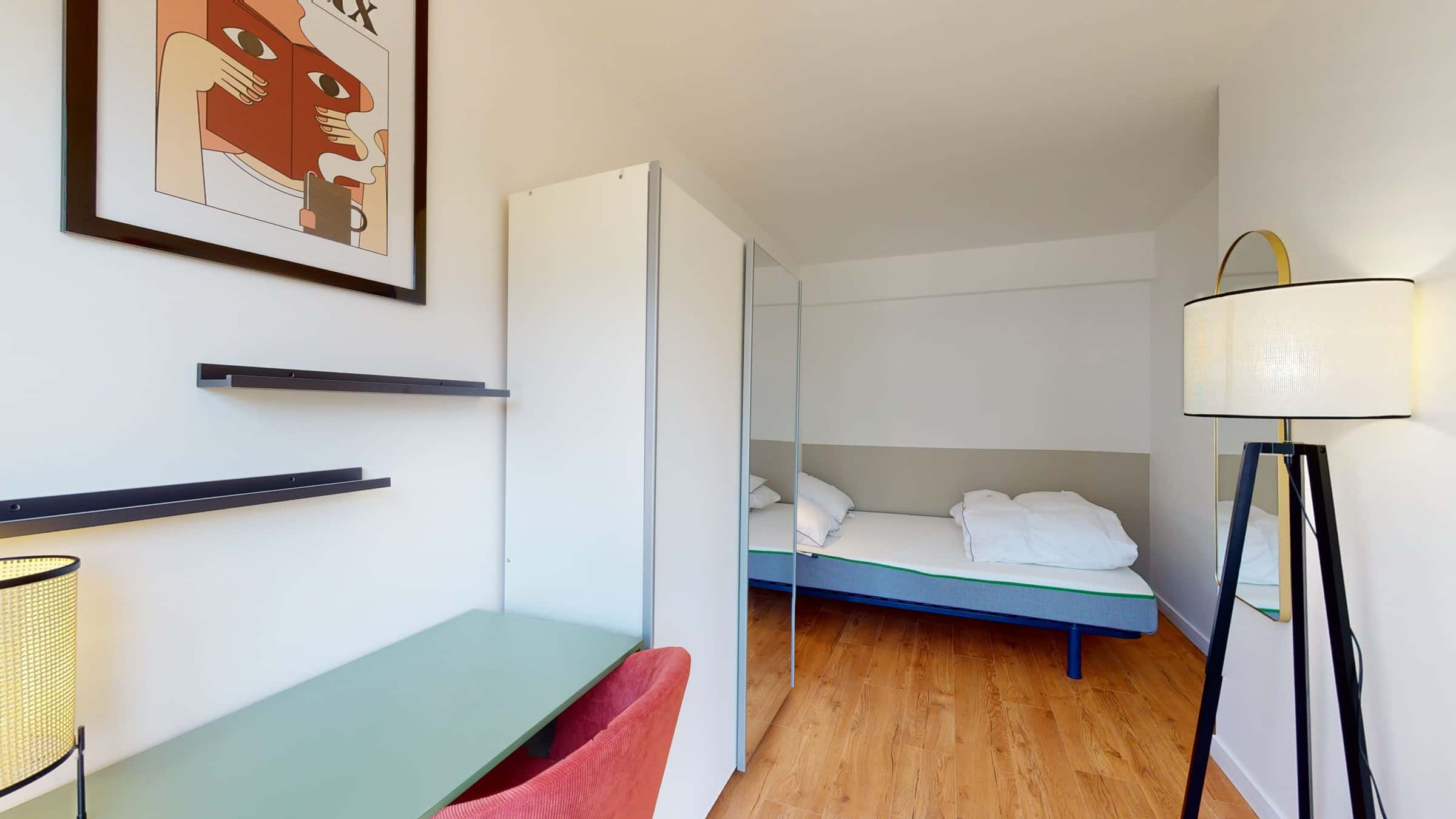 Courbevoie Baudin - Private Room (5)
