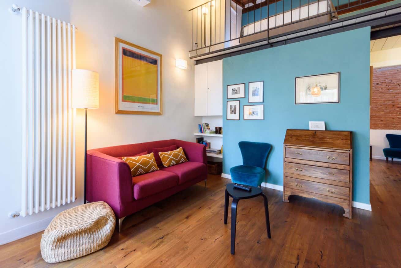 Terrace on the roofs