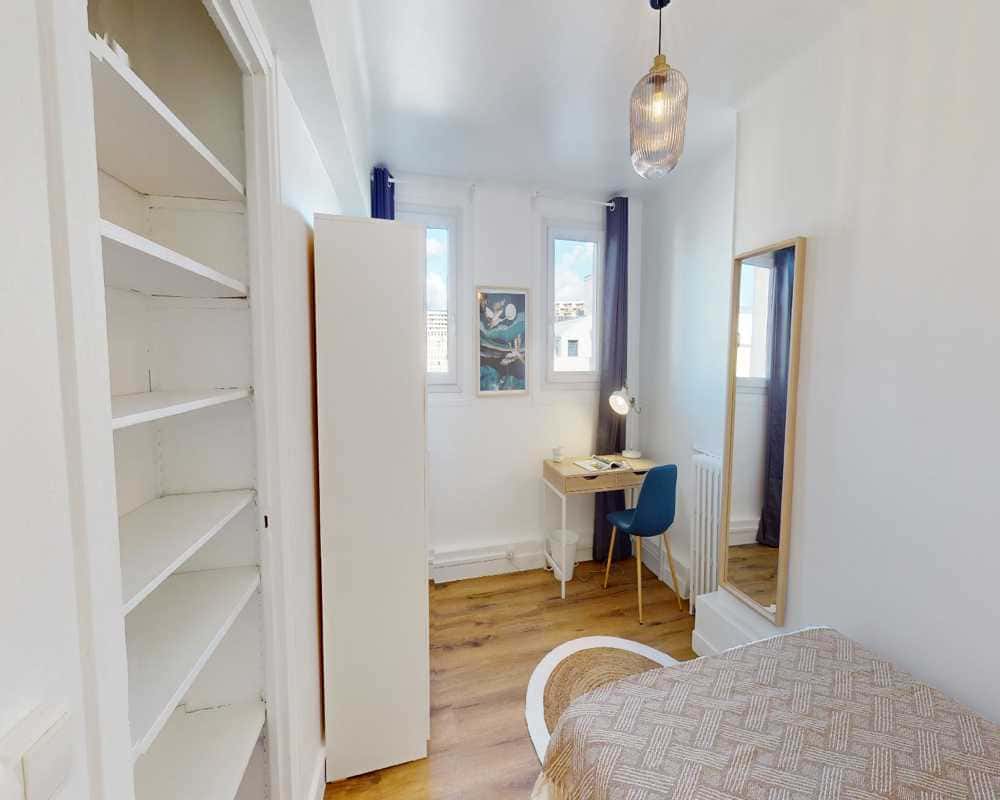 Chambre dans le Rue de Saussure