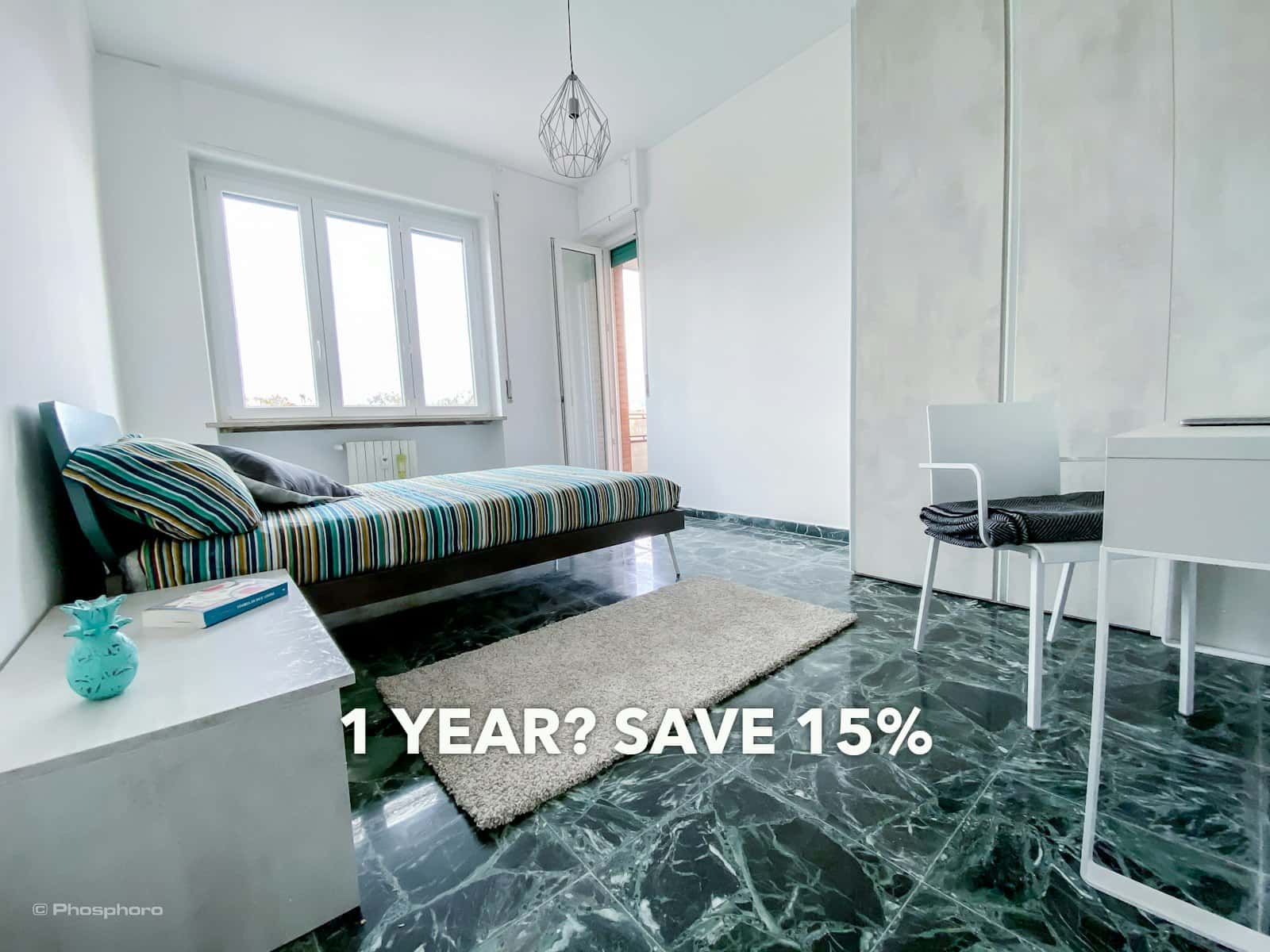Stanza in Via Marcantonio della Torre, Verona di 75 m² con 3 camere