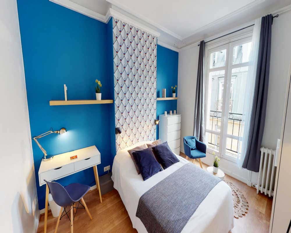 Chambre dans le boulevard Malesherbes