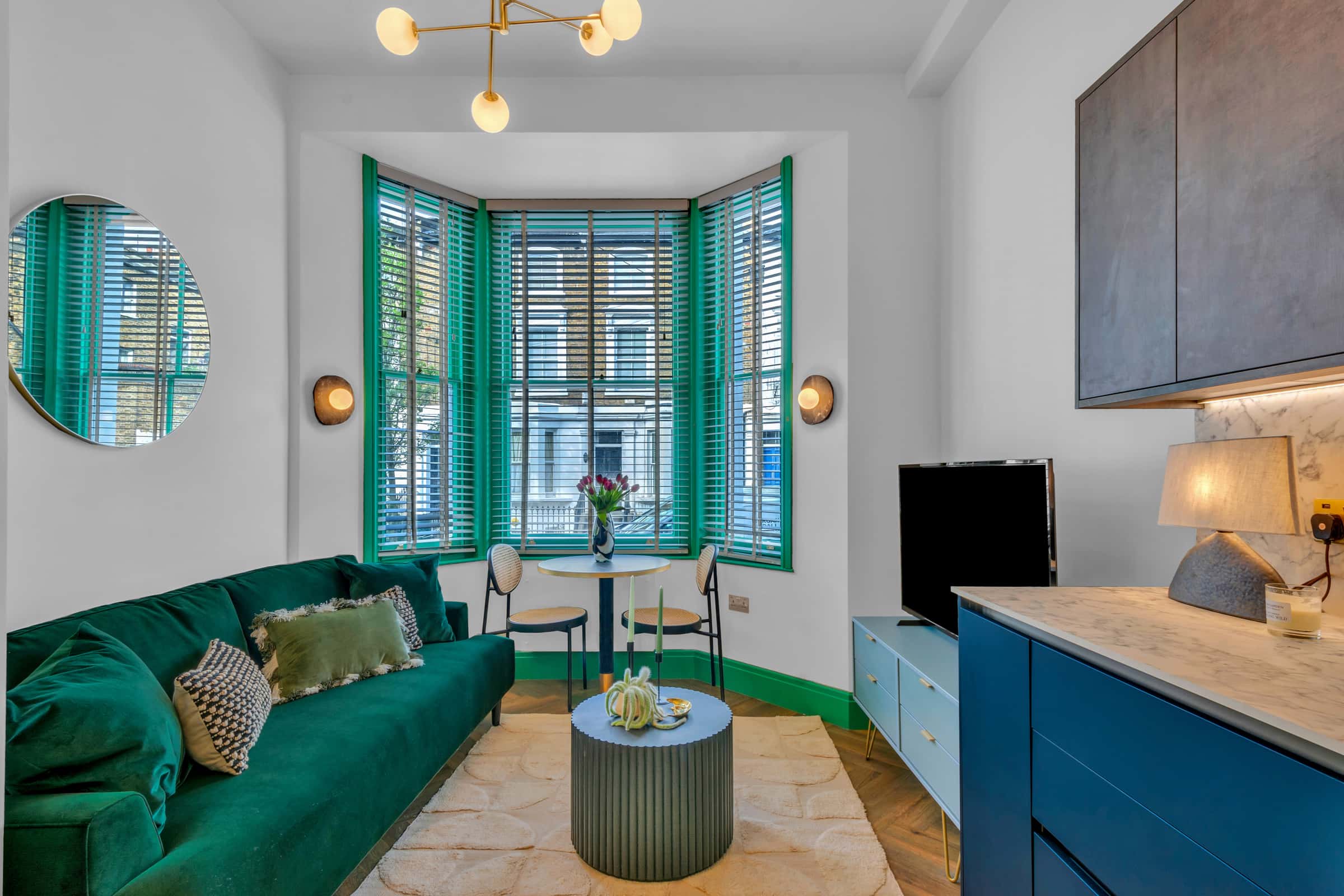 Apartamento em Overstone Road, London para 35 m² com 1 quarto