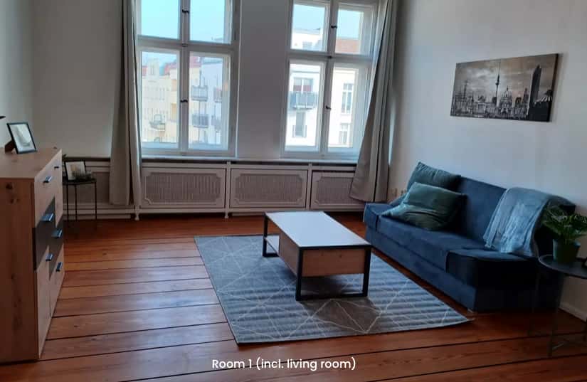 Apartment in Reinickendorfer Straße, Berlin for 75 m² with 2 bedrooms