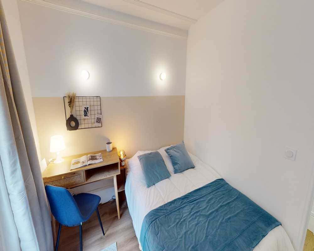Chambre dans le Cité Condorcet