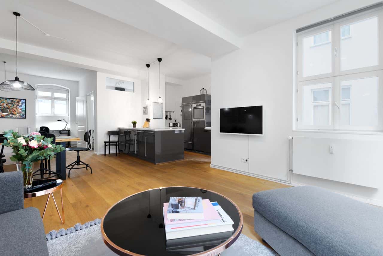 3-Zimmer Luxus-Wellness Loft mit eigener Sauna, Terrasse und Wohnküche am Rosenthaler Platz - Foto 3