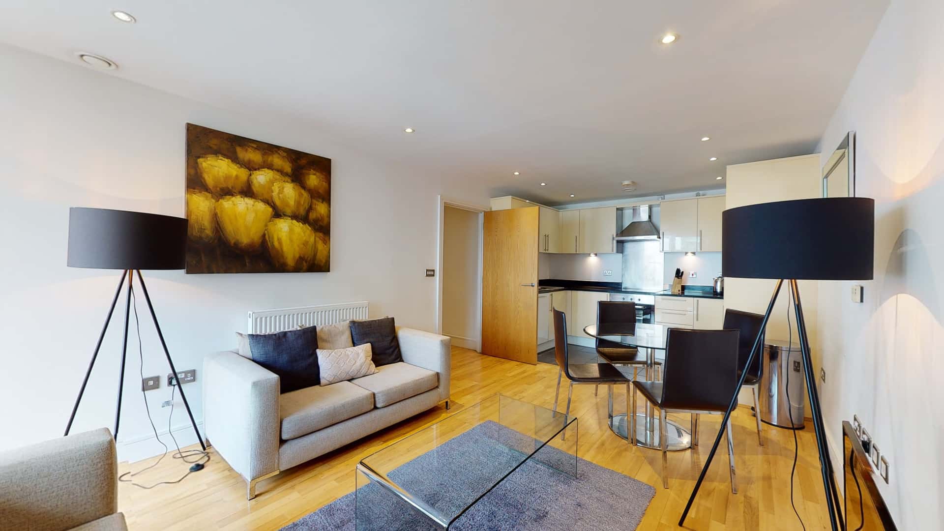 Appartement dans Indescon Square, London pour 60 m² avec 2 chambres