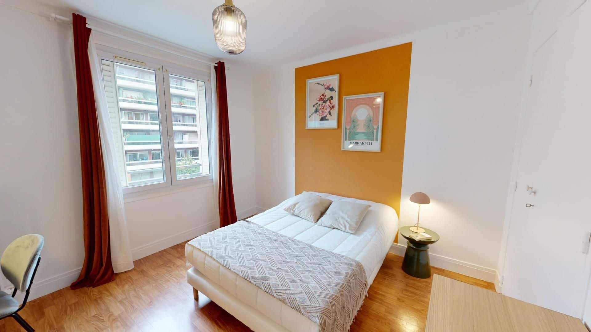 Chambre dans le 148 Rue de Saussure