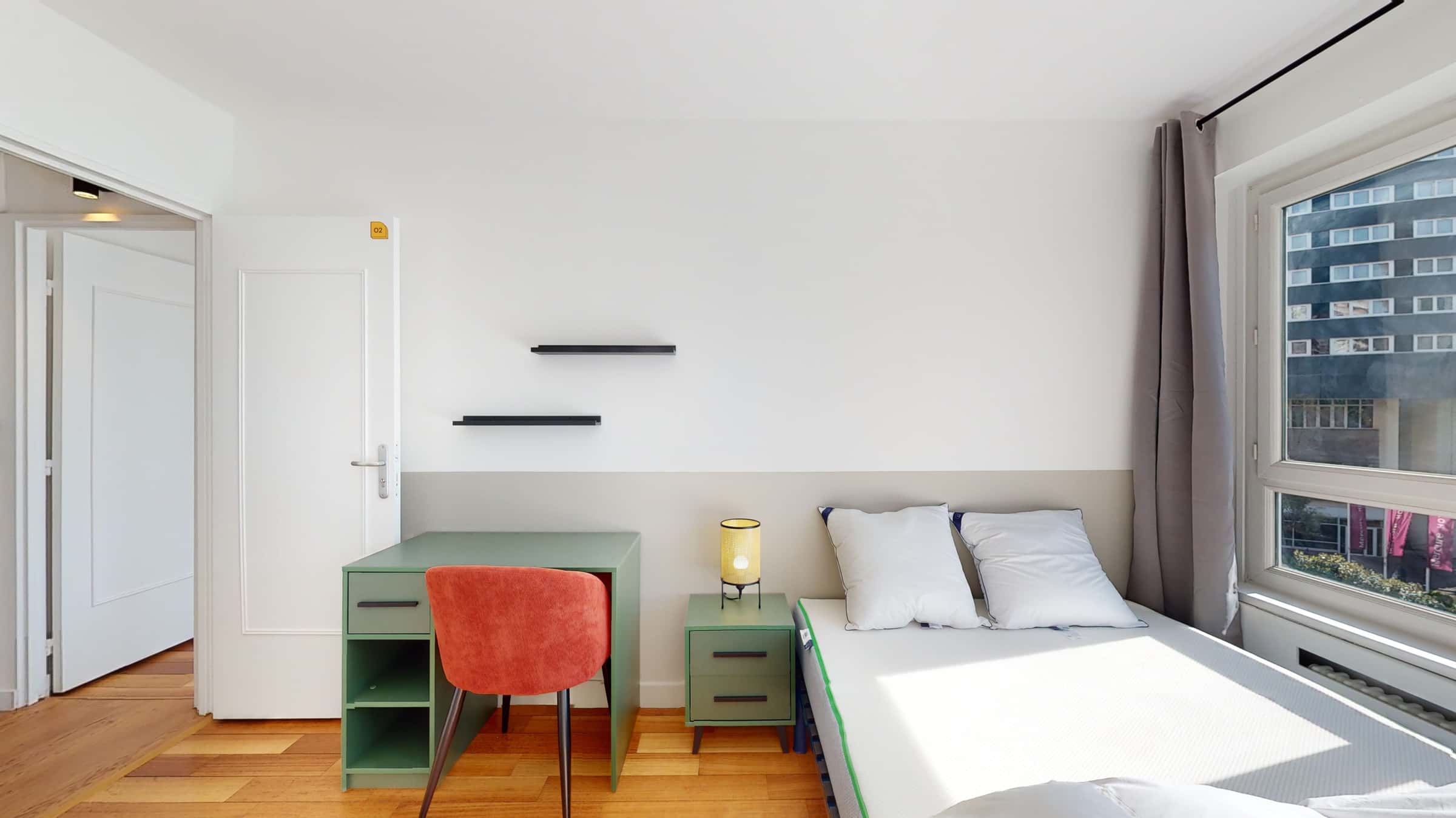 Courbevoie Baudin - Private Room (2)