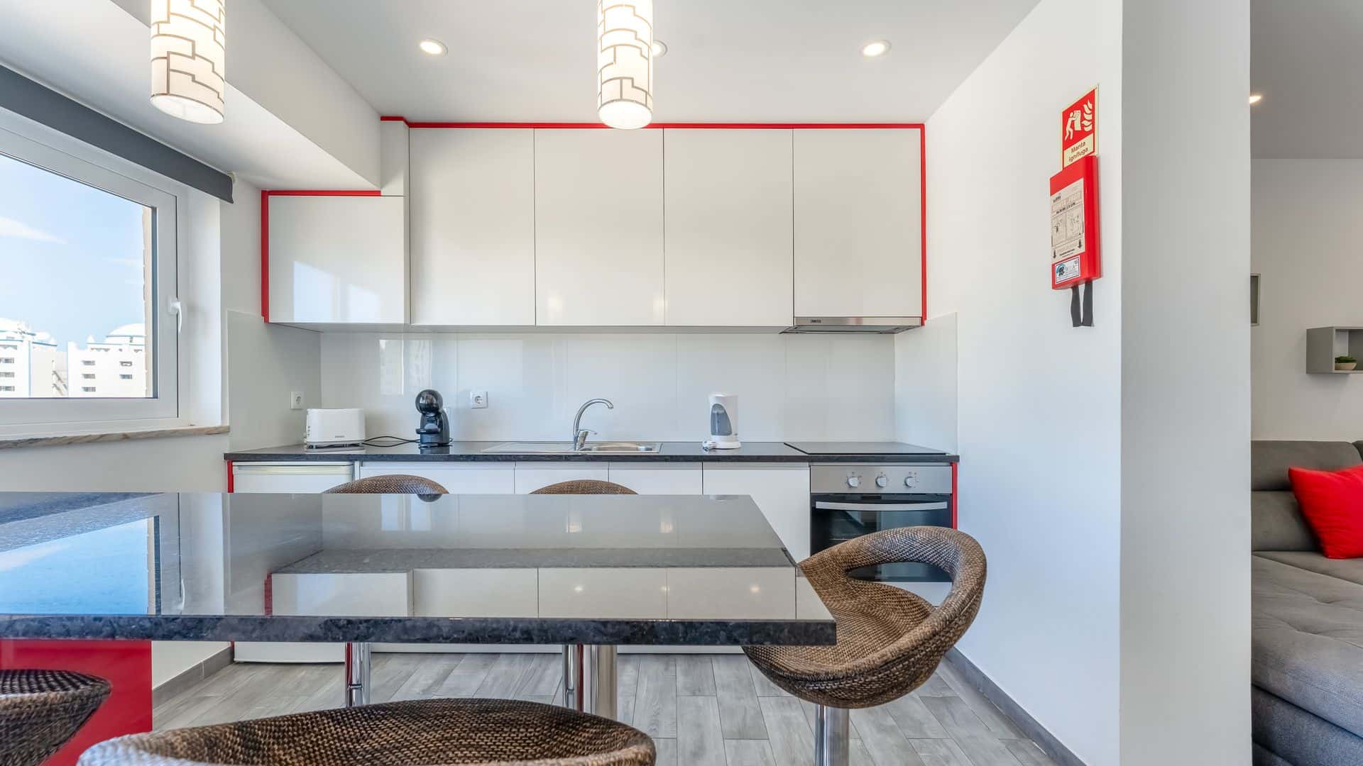 Red Velvet 1 BDR Flat With Balcony