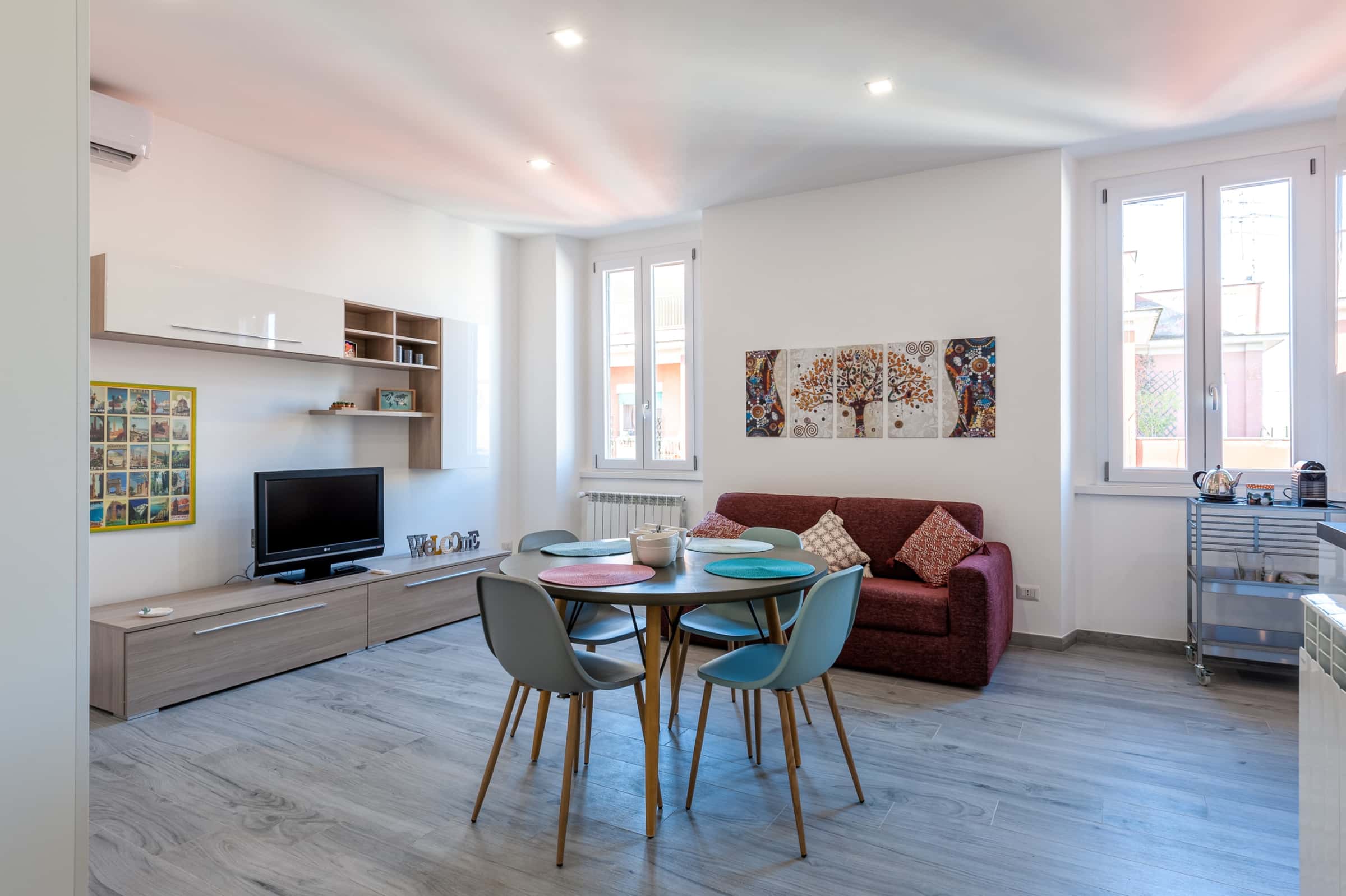 Luminoso Trilocale in Garbatella - Roma