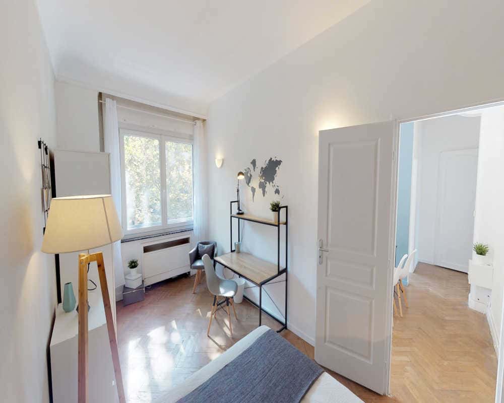 Chambre dans le place du Maréchal Leclerc