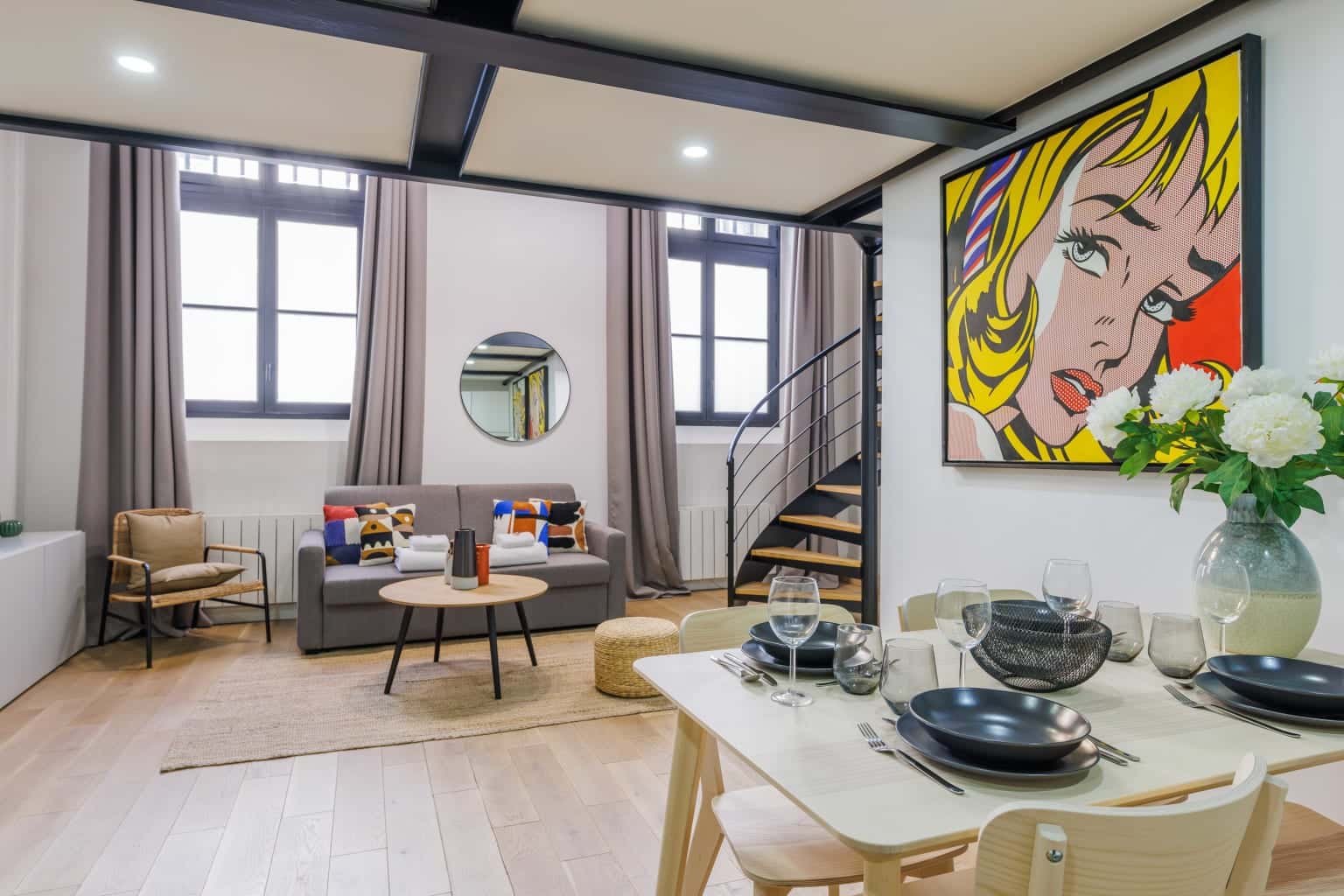 Superbe DUPLEX - proche des Invalides - Bail mobilité