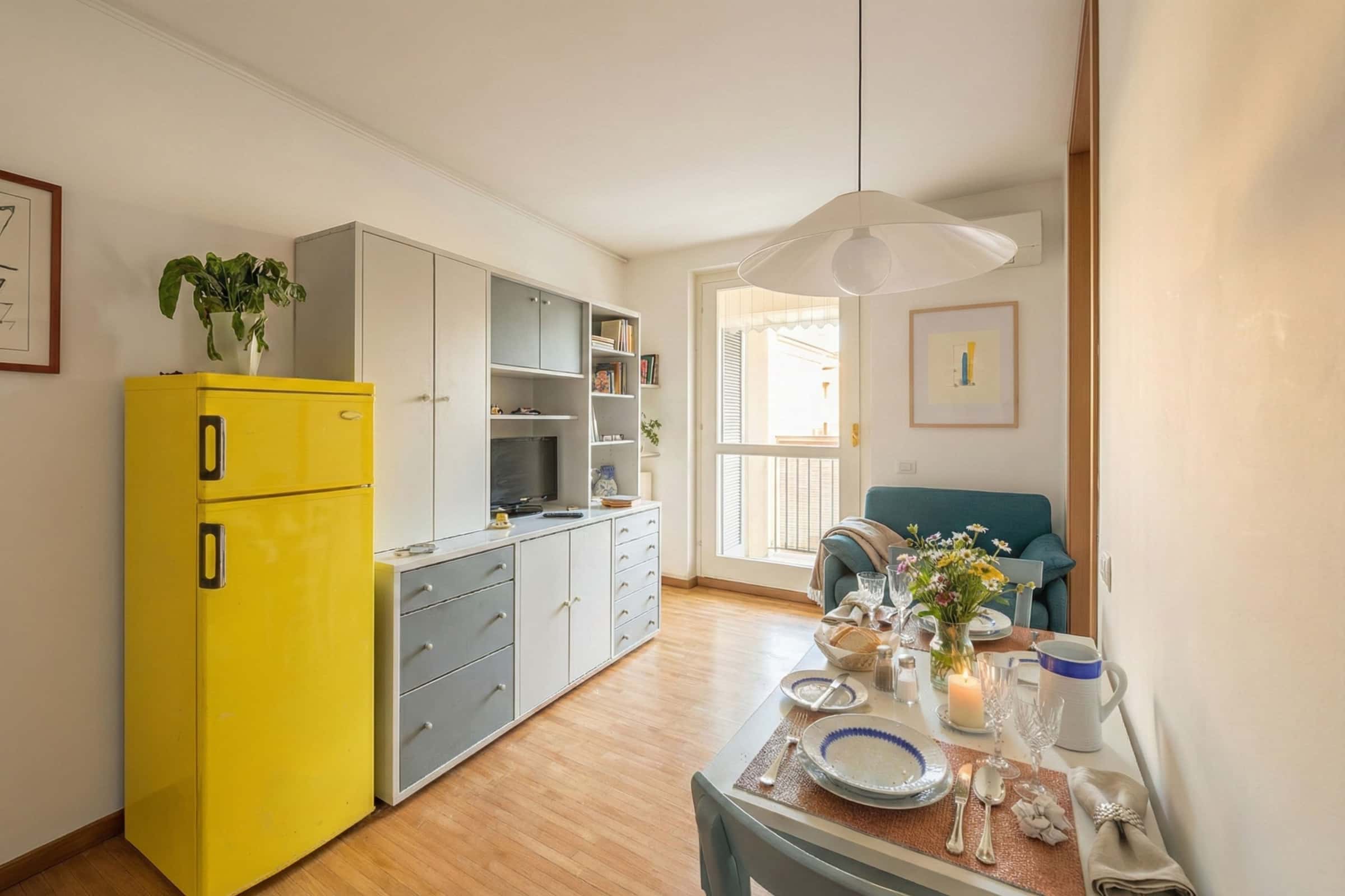 Cozy two-room apartment a few steps from the Darsena