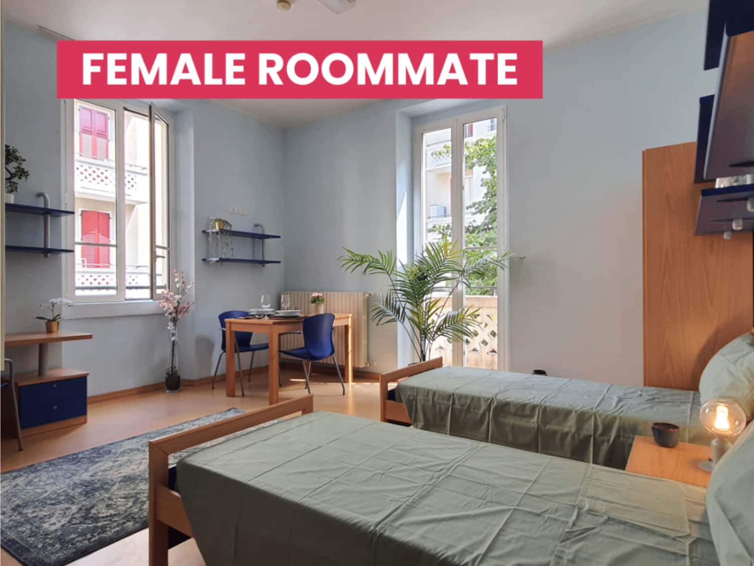 Single room Milan, 2 beds — photo 13