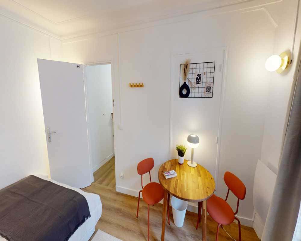 Chambre dans le Cité Condorcet