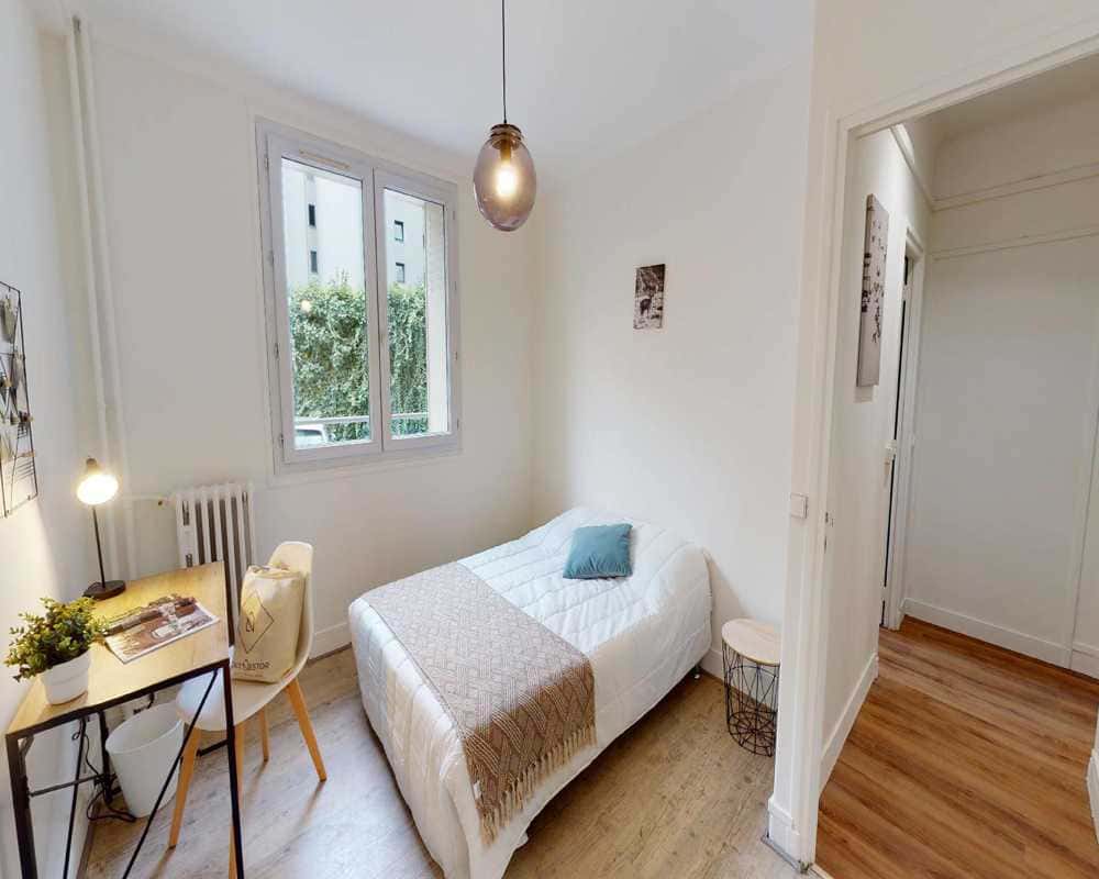 Chambre dans le Rue de Saussure