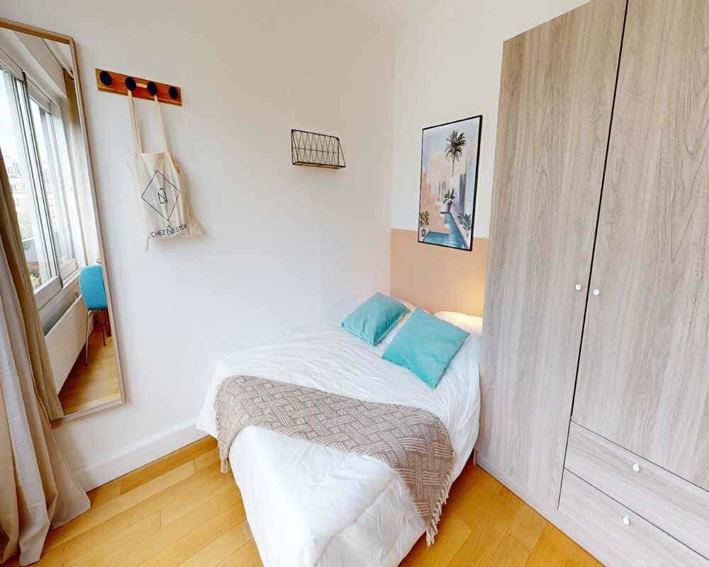 Chambre dans le Rue de Vouillé