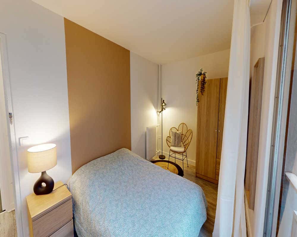 Chambre dans le Allée de Fontainebleau