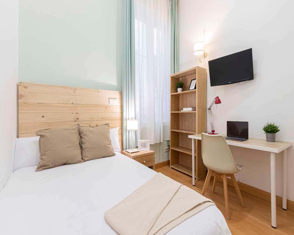 Habitación individual en la San Lorenzo