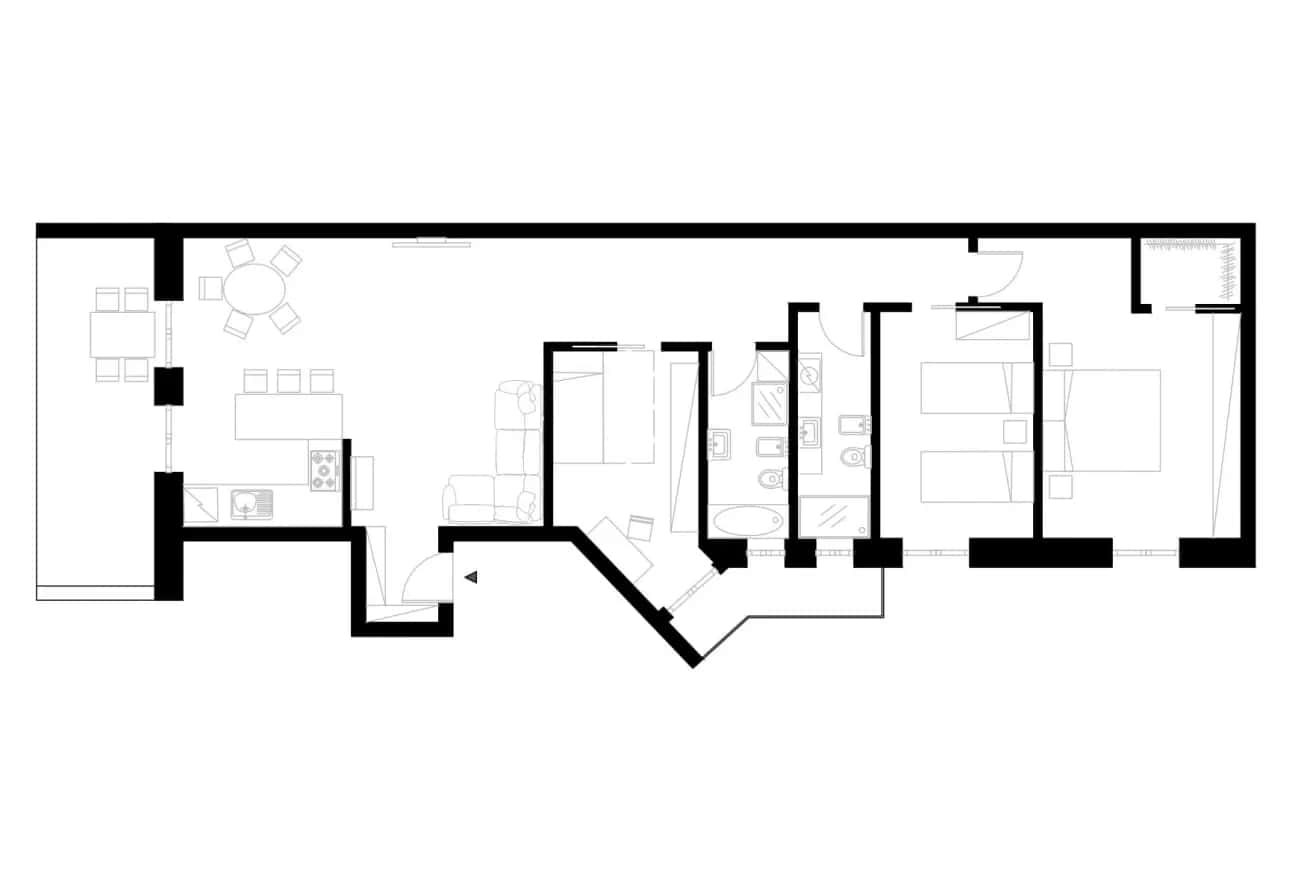 Apartment Milan, 3 beds — photo 37