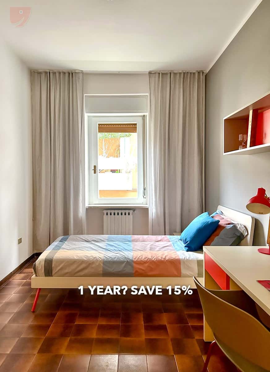 Zimmer in Via Milano, Trento für 97 m² mit 4 Schlafzimmer