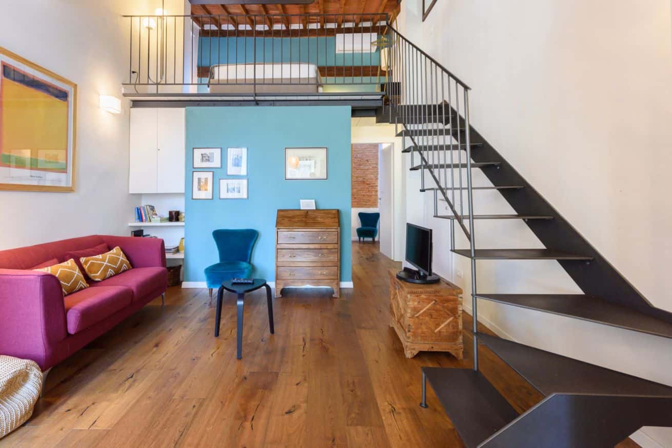 Terrace on the roofs