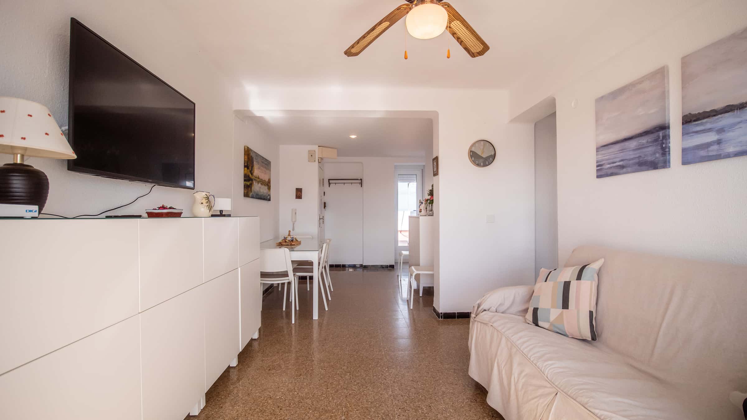 Appartement dans Carrer de Sotavent, El Perellonet pour 70 m² avec 3 chambres