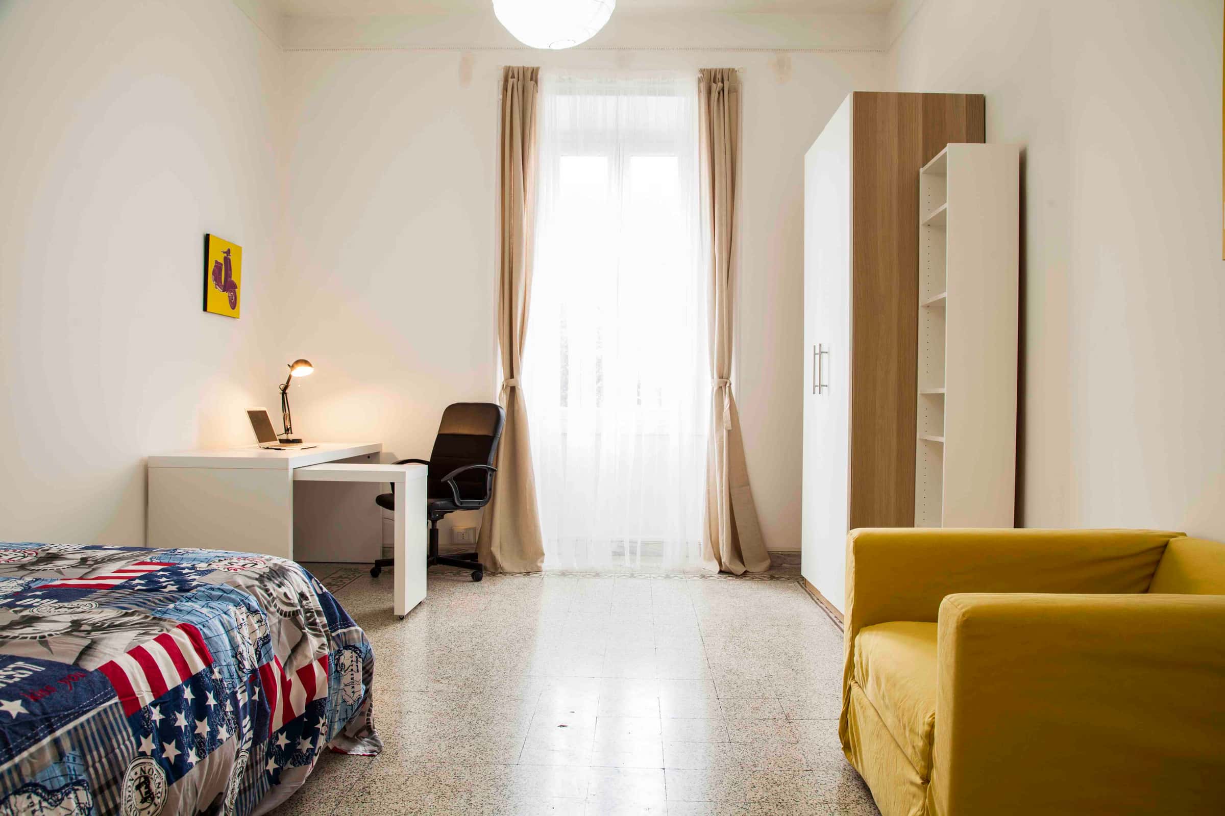 Stanza 12 in via Treviso, Roma (zona Sapienza)