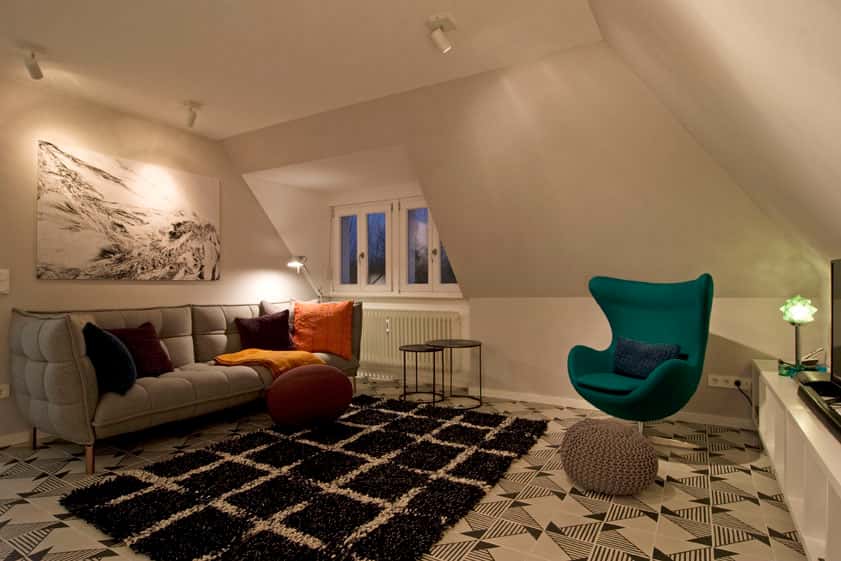 Apartamento em Dammweg, Heidelberg para 74 m² com 1 quarto