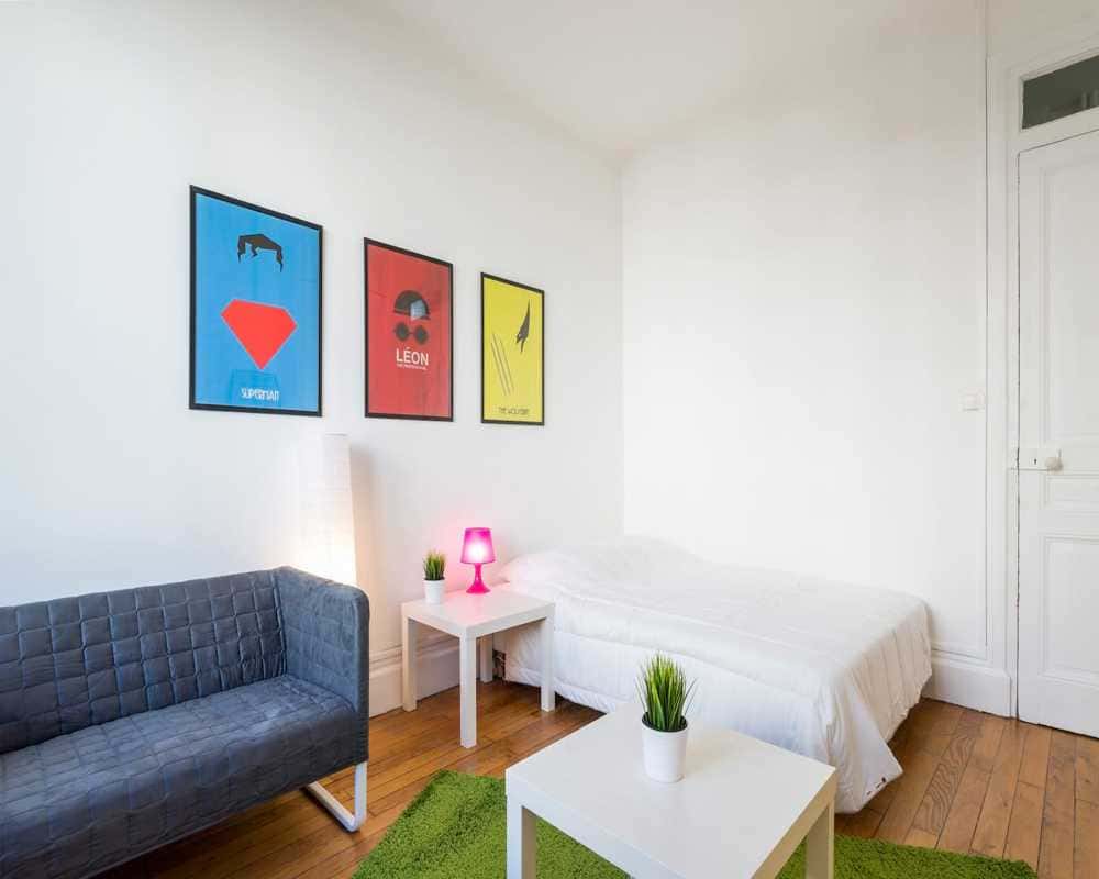 Chambre dans le Rue Quivogne