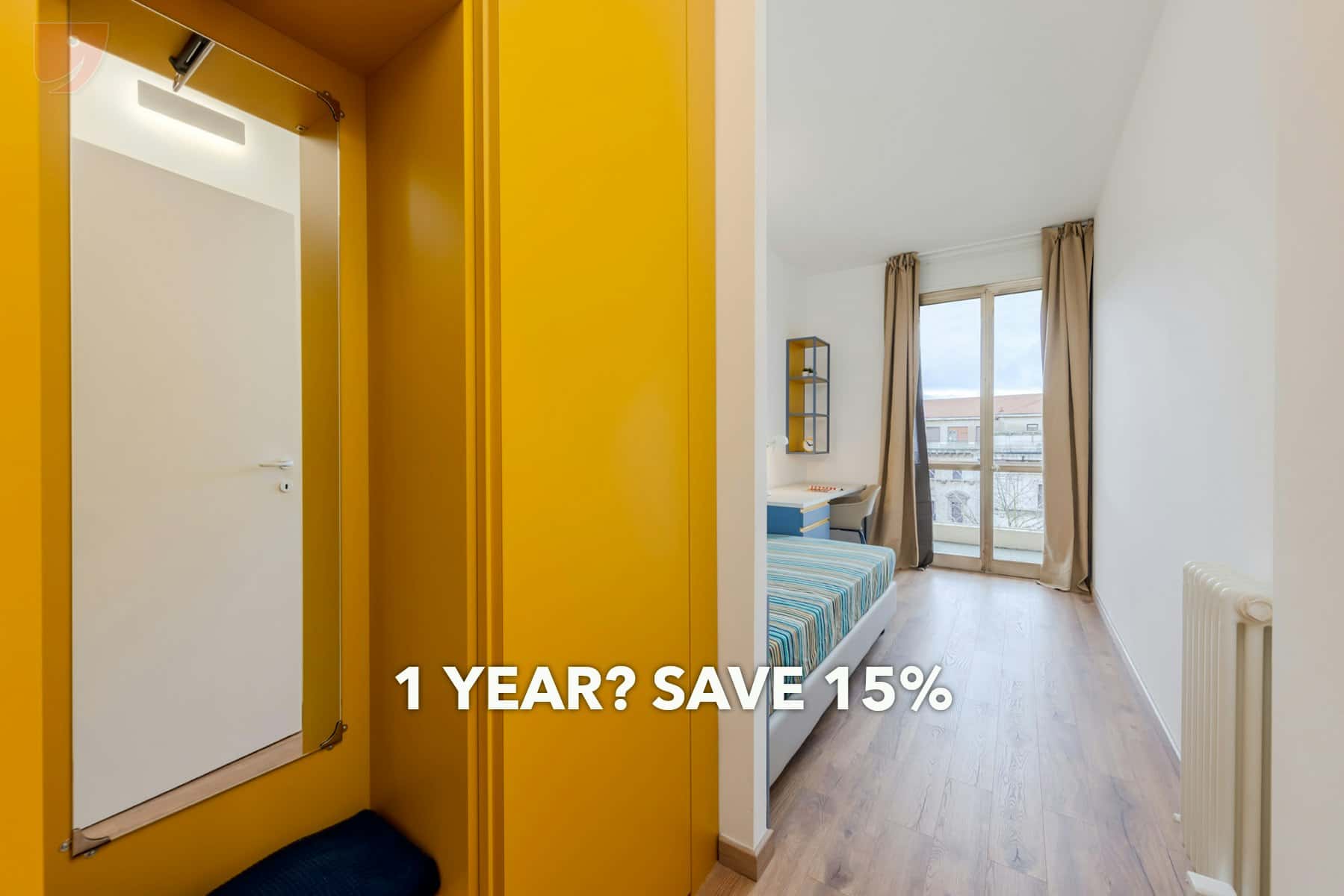Zimmer in Viale Cavour, Ferrara für 185 m² mit 9 Schlafzimmer