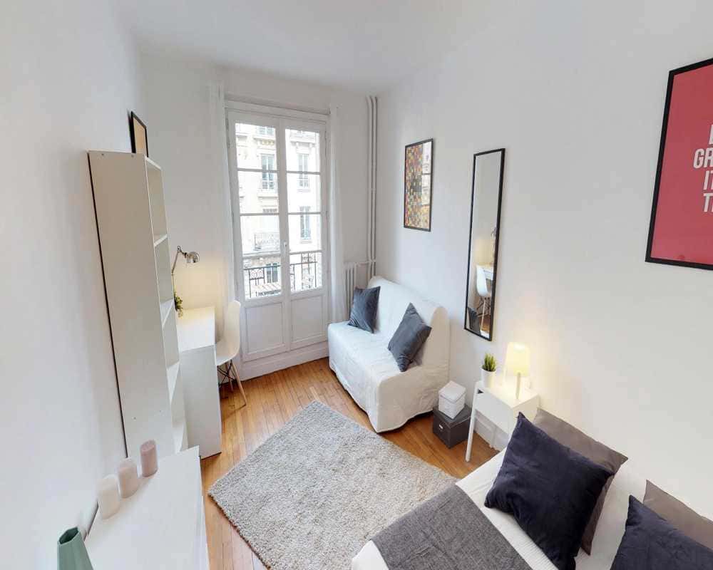 Chambre dans le rue de Vaugirard