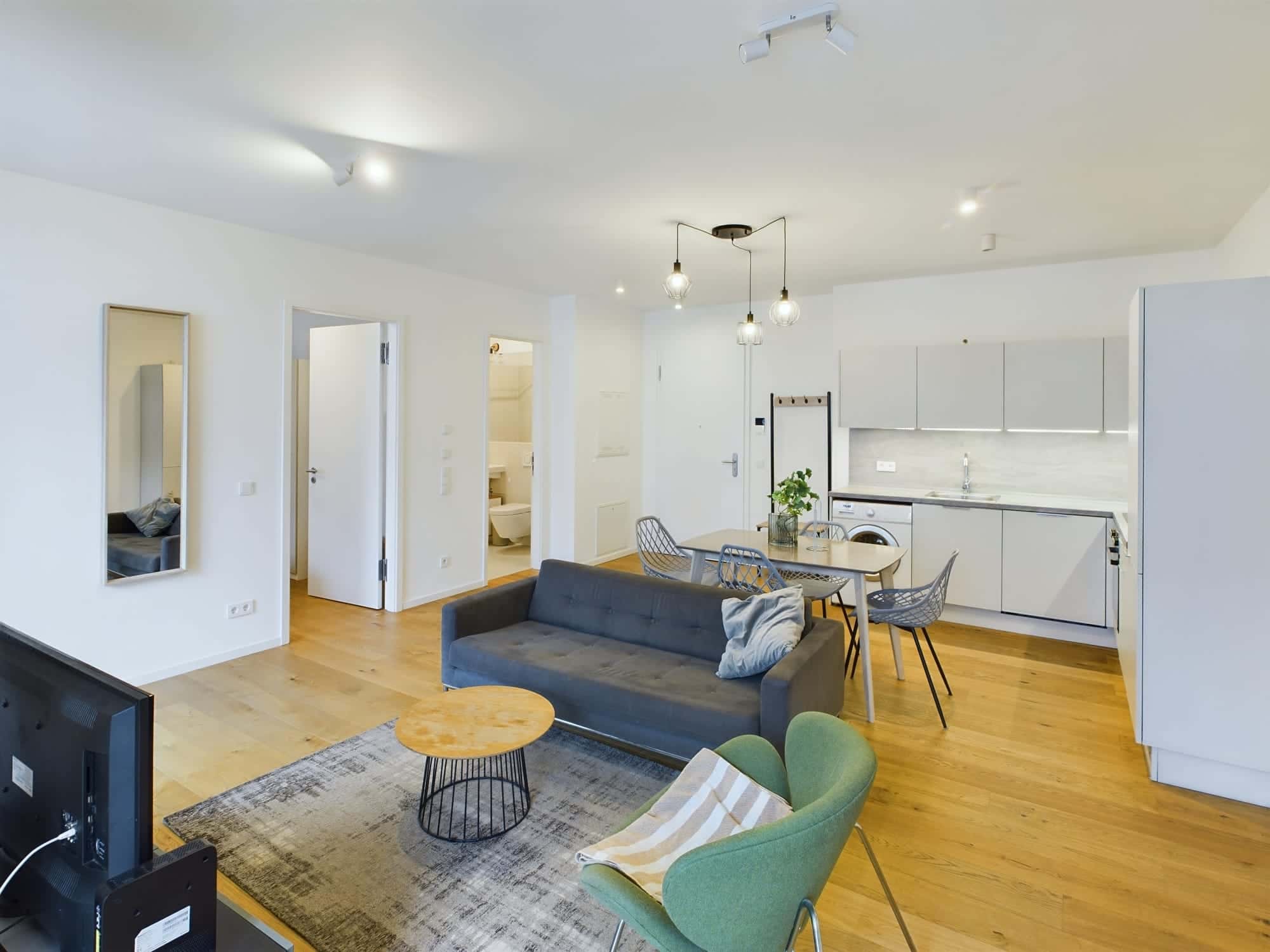 Fully furnished 2 room luxurious flat in Prenzlauerberg with Balcony