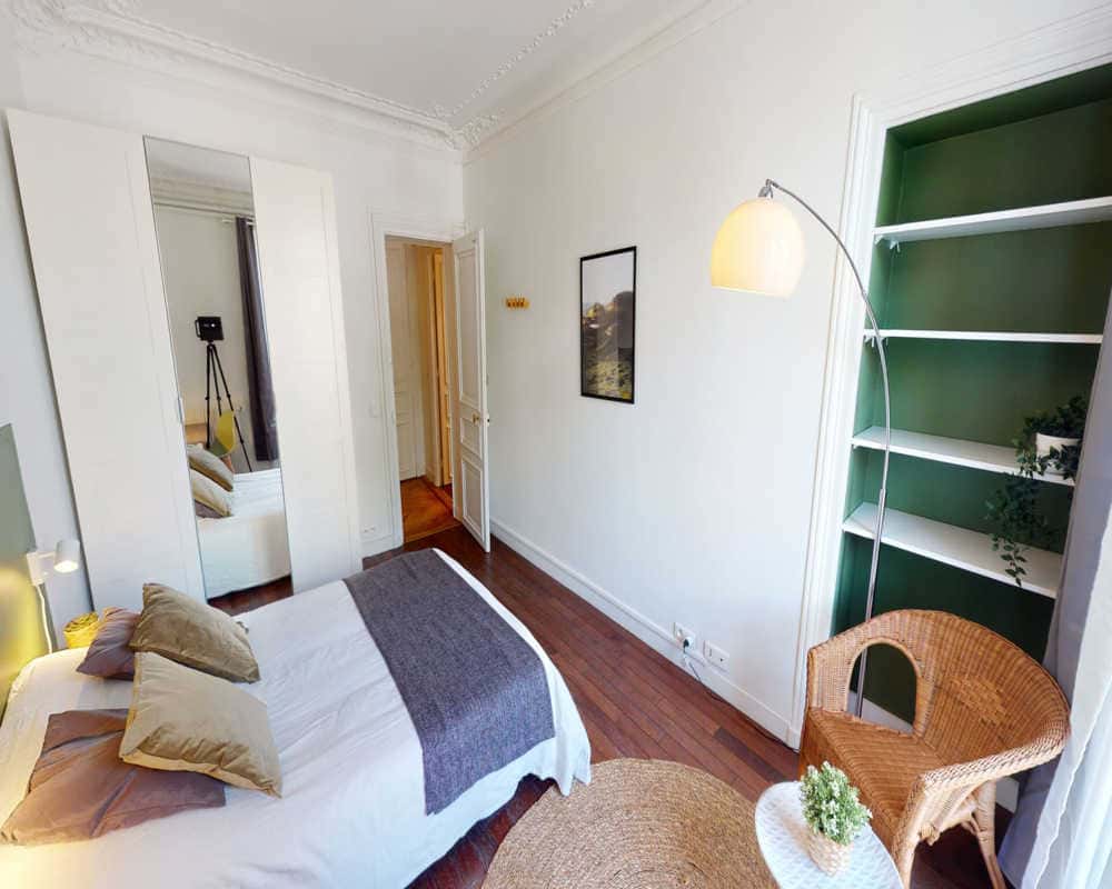 Chambre dans le rue de Tilsitt