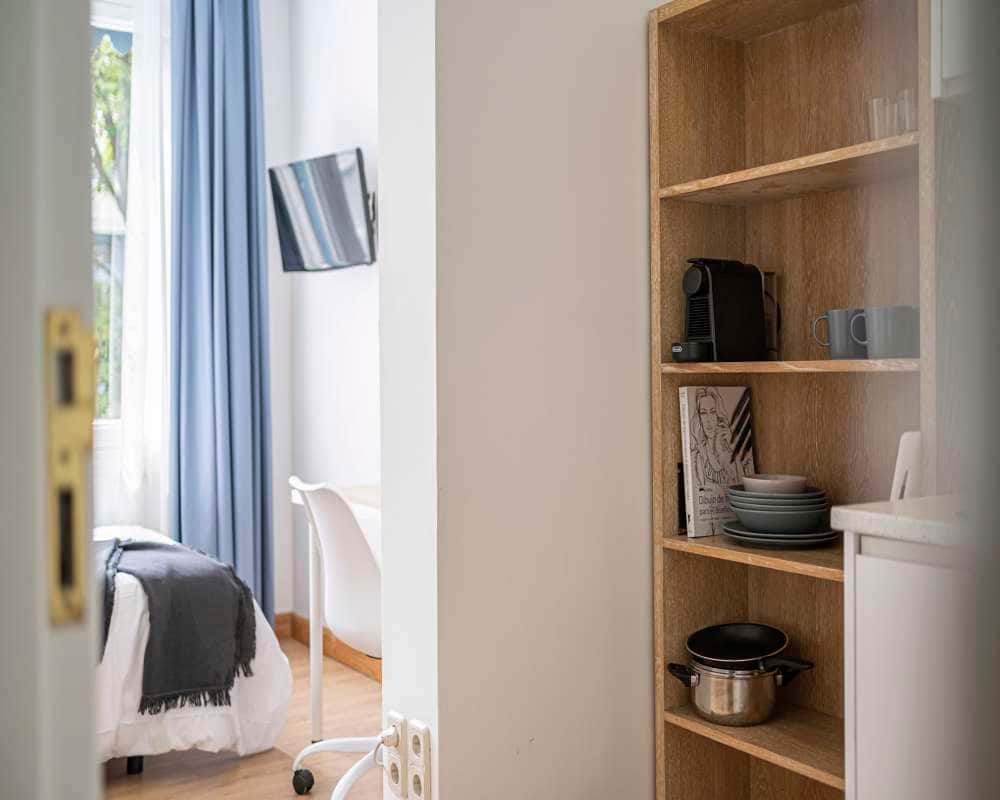 Habitación individual en la San Lorenzo