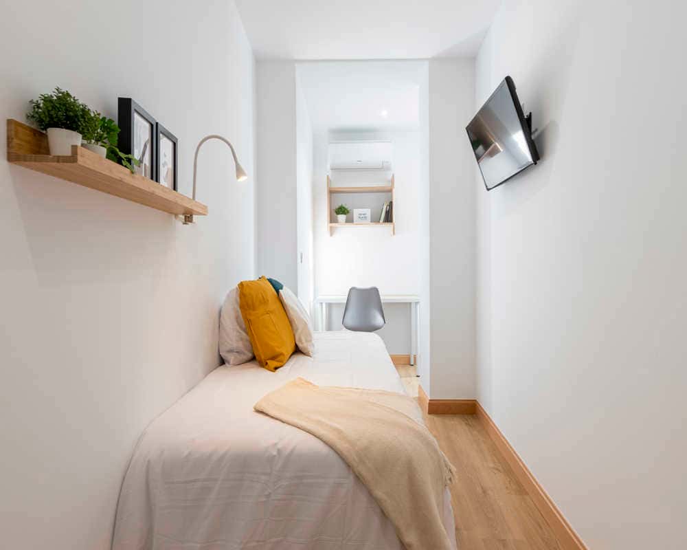 Habitación individual en la San Lorenzo