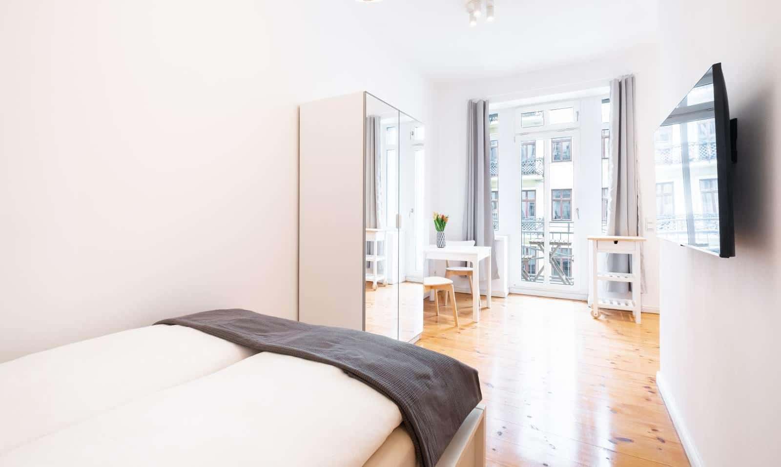 Studio for rent in Berlin, perfect for professionals and students, couples allowed. - Photo 5