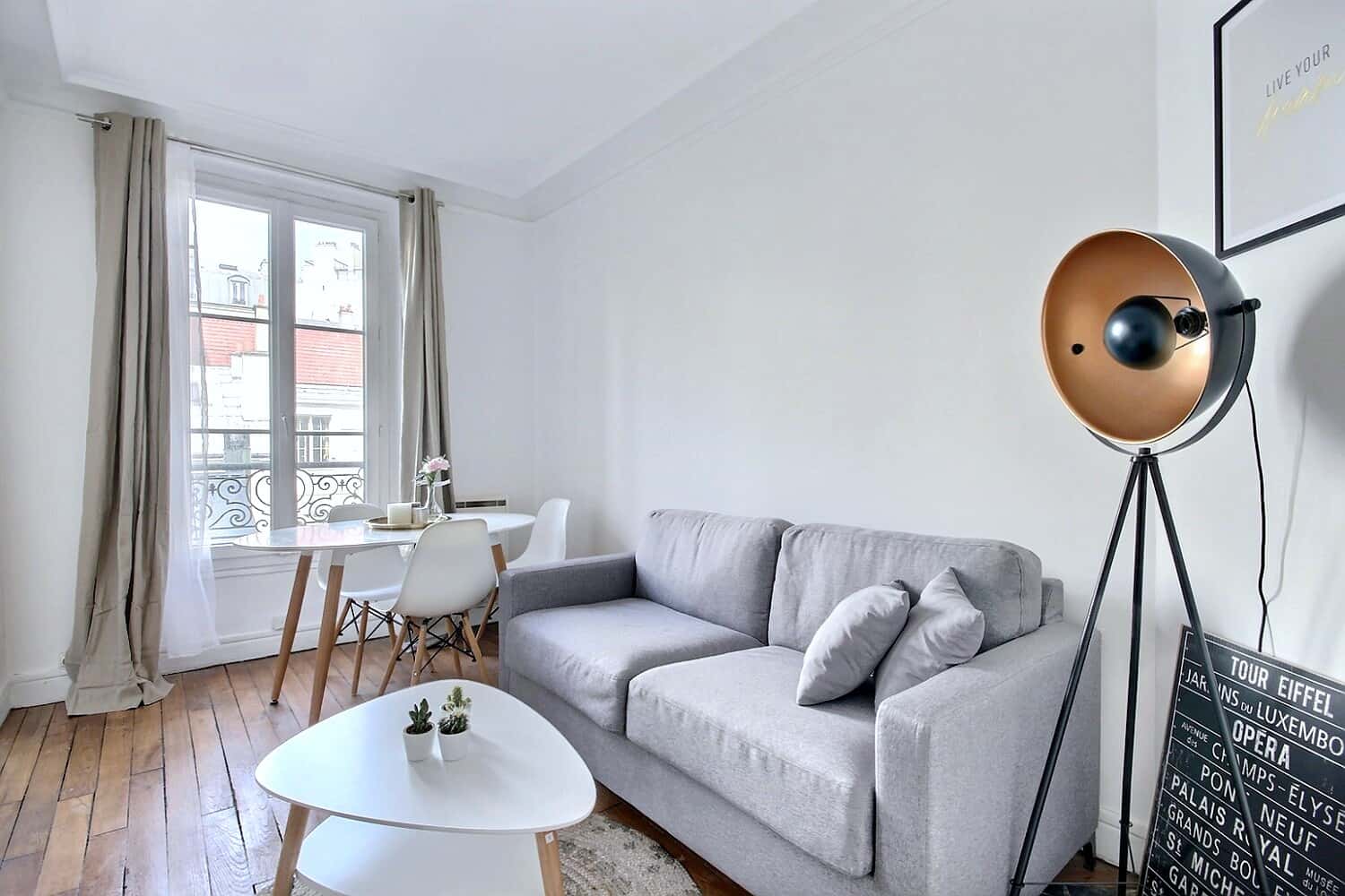 Location Appartement meublé 1 chambre - 30m² - Guy Môquet - Paris