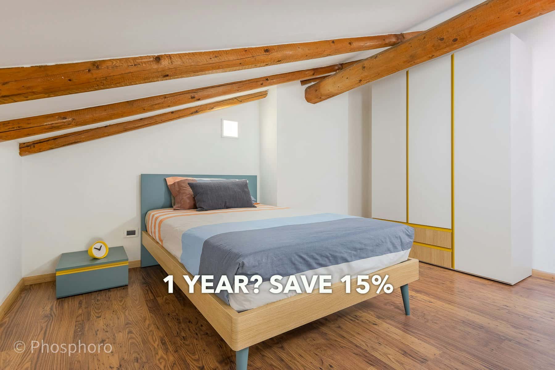 Habitación en Via San Martino, Trento para 81 m² con 3 dormitorios