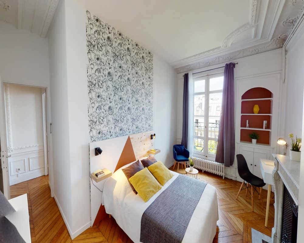 Chambre dans le boulevard Malesherbes