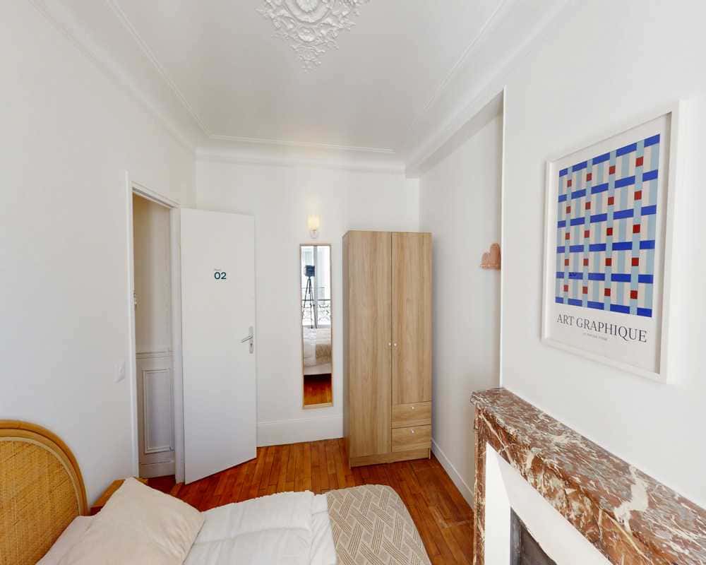 Chambre dans le Cité Condorcet