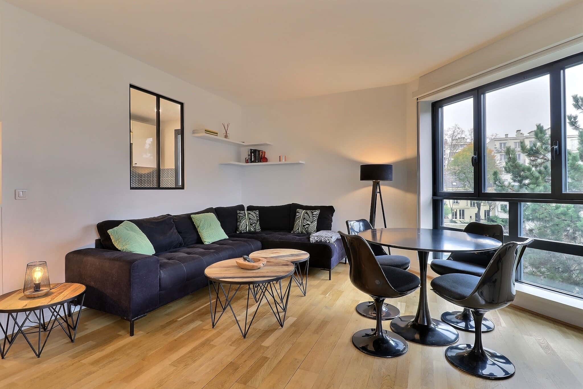 Location Appartement meublé 1 chambre - 43m² - Boulogne-Billancourt - Boulogne-Billancourt
