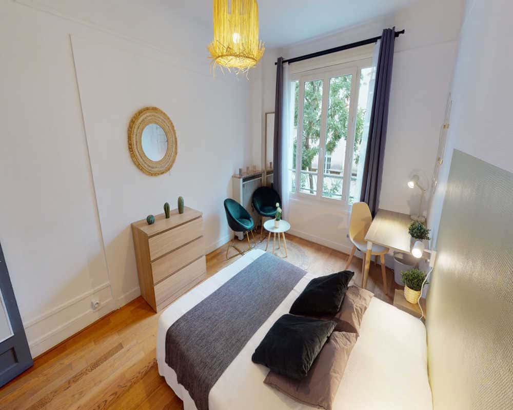 Chambre dans le rue de Vaugirard